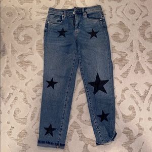 Jeans from a boutique